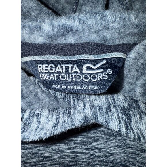 Regatta Hoodie Blue lightweight size XL US 12 - Picture 5 of 5
